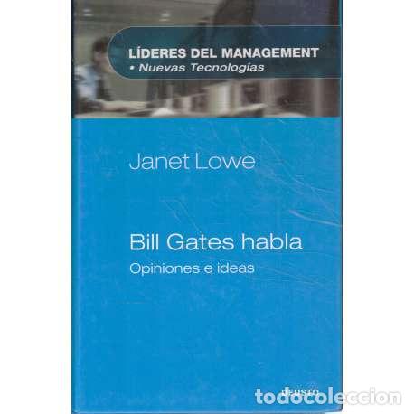Libros: Bill Gates habla. Opiniones e ideas - Lowe, Janet - Foto 1