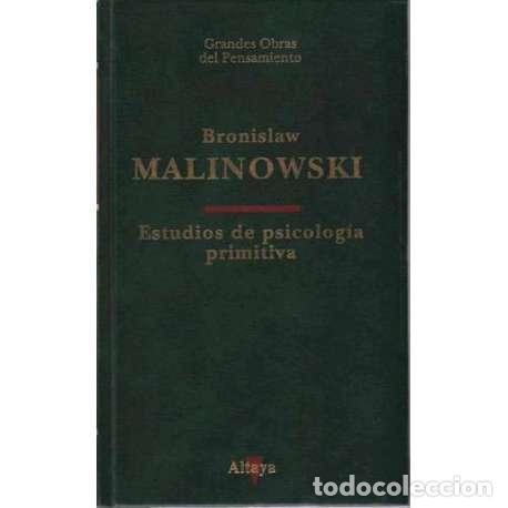 Libros: Estudios de psicolog&iacute;a primitiva - Bronislaw Malinowski - Foto 1