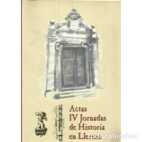 Libros: Actas IV Jornadas de Historia de Llerena - VV.AA - Foto 1