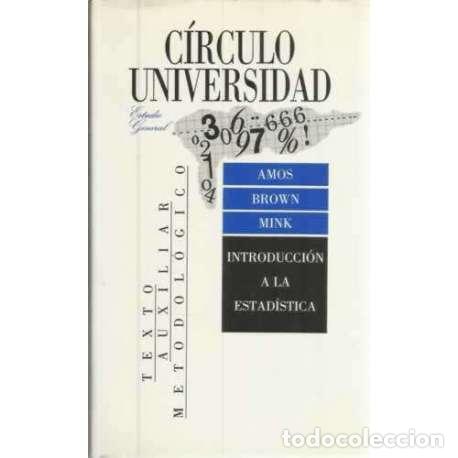 Libros: Introducci&oacute;n a la estad&iacute;stica - Brown Mink, Amos - Foto 1