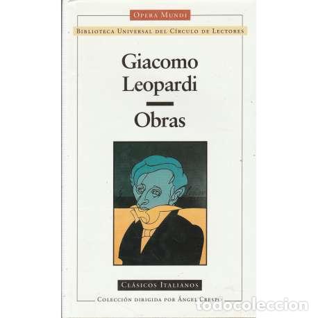 Libros: Obras - Giacomo Leopardi - Foto 1