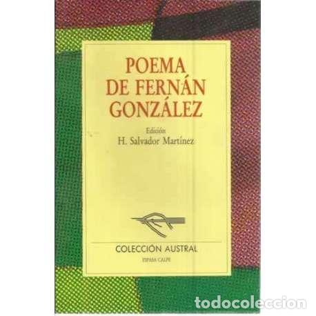 Libros: Poema de Fern&aacute;n Gonz&aacute;lez - VV. AA. - Foto 1