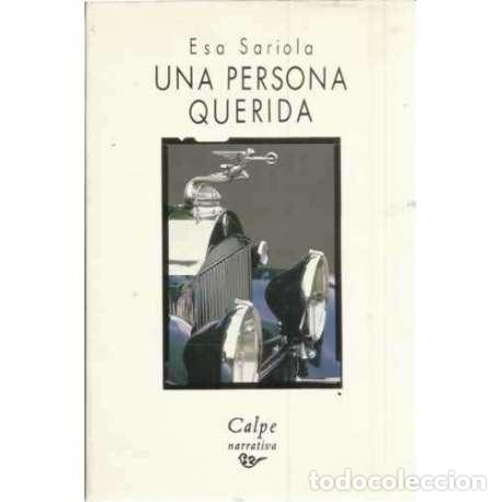 Libros: Una persona querida - Sariola, Esa - Foto 1