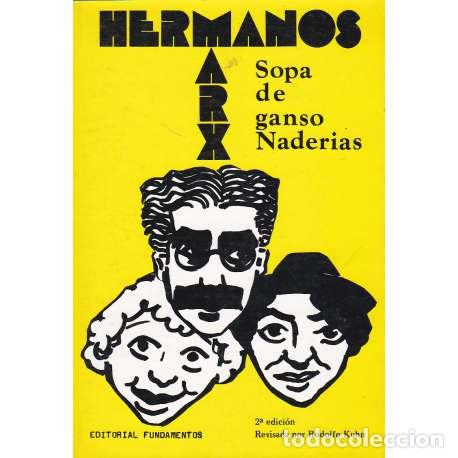 Libros: Sopa de ganso Naderias - Hermanos Marx - Foto 1