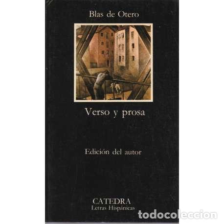 Libros: Verso y prosa - Blas de Otero - Foto 1