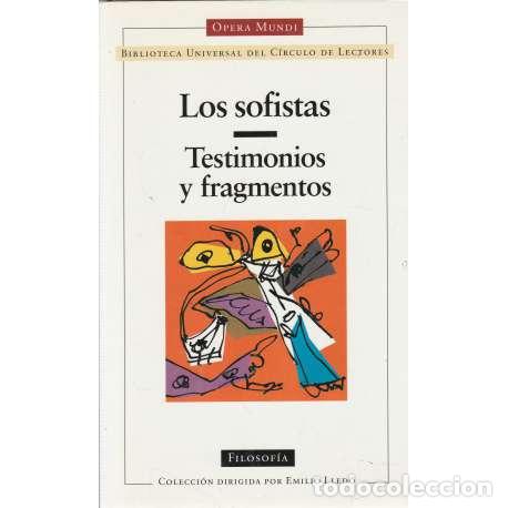 Libros: Los sofistas. Testimonios y fragmentos - VV. AA. - Foto 1