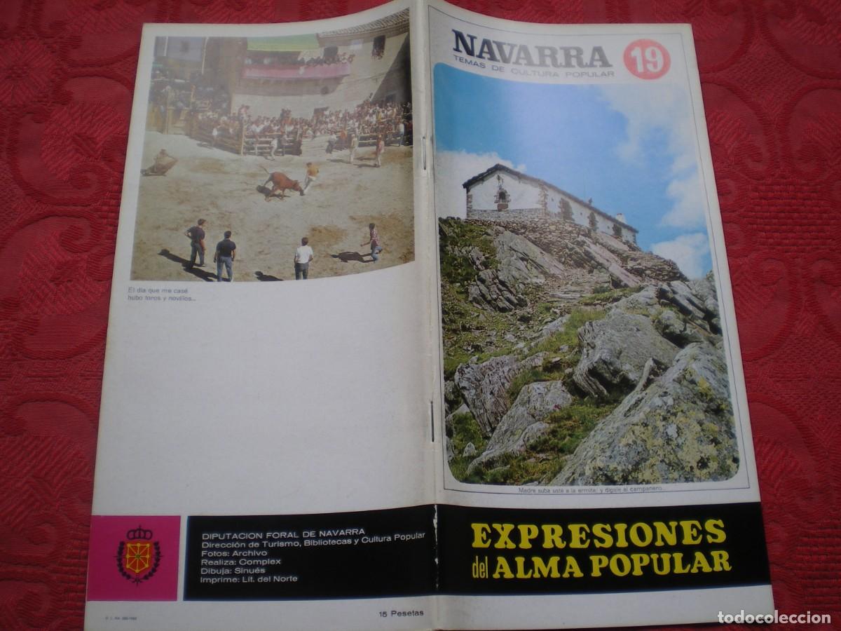 Libros: NAVARRA TEMAS DE CULTURA POPULAR 19. EXPRESIONES DEL ALMA POPULAR.