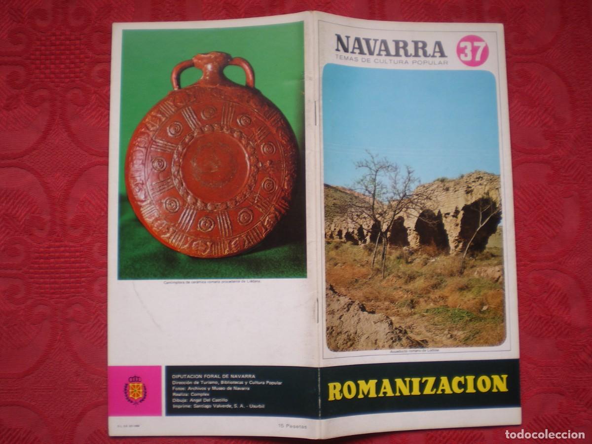 Libros: NAVARRA TEMAS DE CULTURA POPULAR 37. ROMANIZACI&Oacute;N.