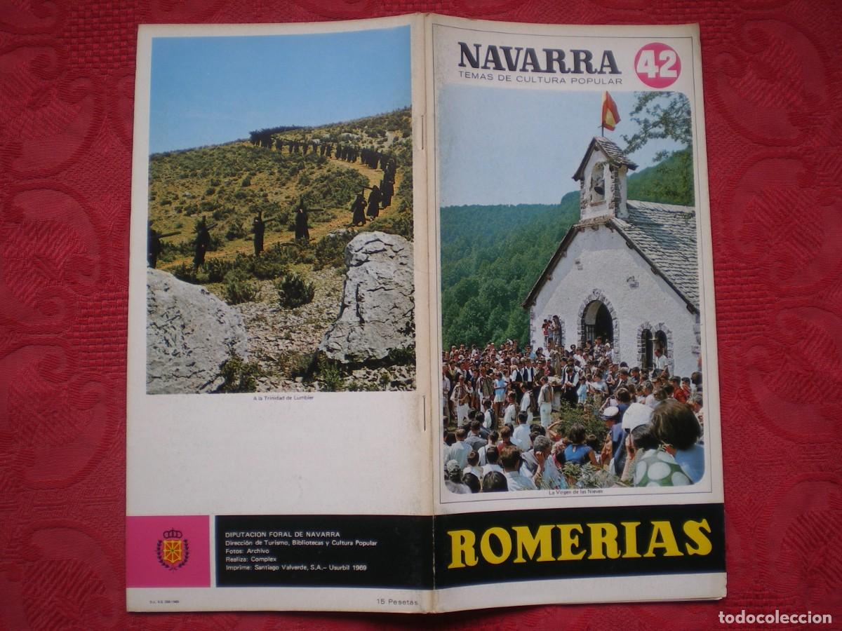 Livros em segunda m&atilde;o: NAVARRA TEMAS DE CULTURA POPULAR 42. ROMER&Iacute;AS.