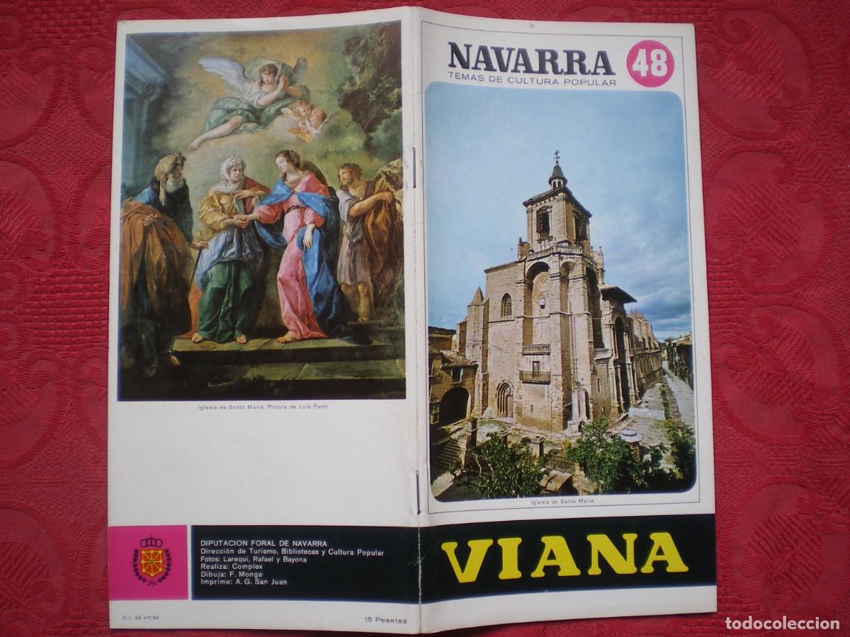 Livros em segunda m&atilde;o: NAVARRA TEMAS DE CULTURA POPULAR 48. VIANA.