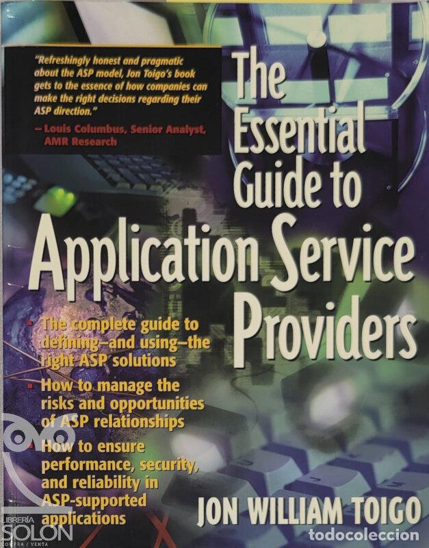 Libros: The Essential Guide to Application Service Providers - Jon William Toigo - Foto 1