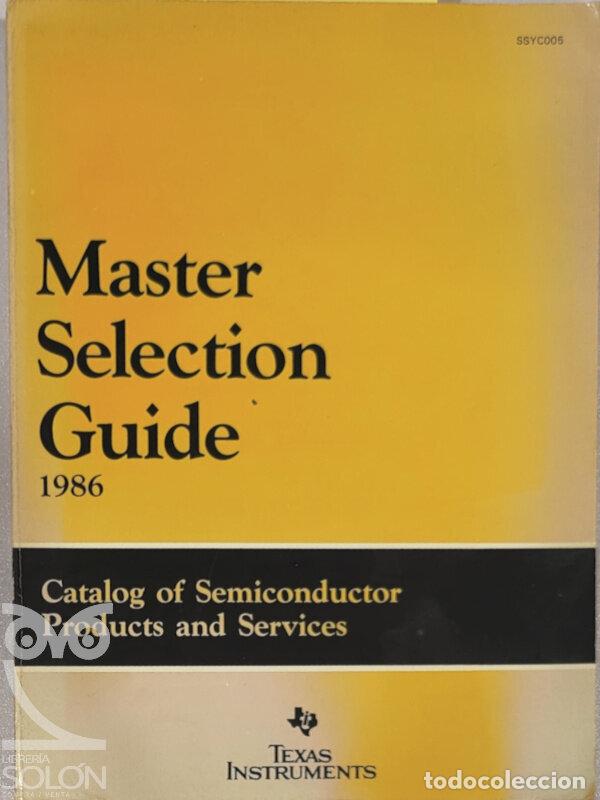 Libros: Master Selection Guide: Catalog of Semiconductor Products and Services - Texas Instruments - Foto 1