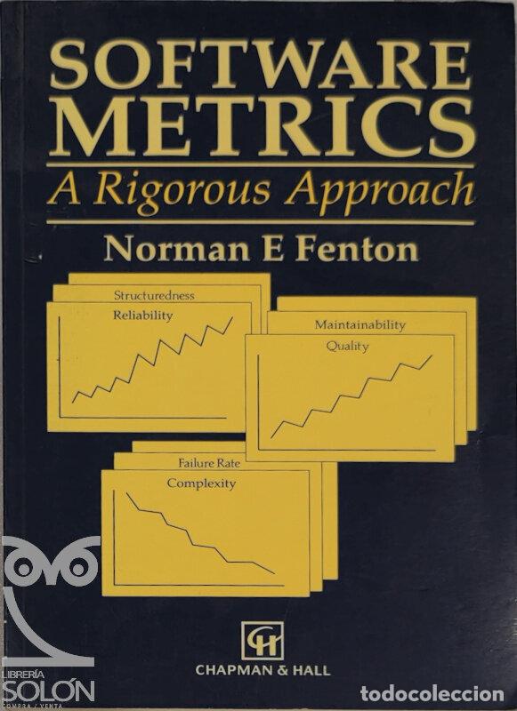 Libros: Software Metrics. A Rigorous Approach - Norman E. Fenton - Foto 1