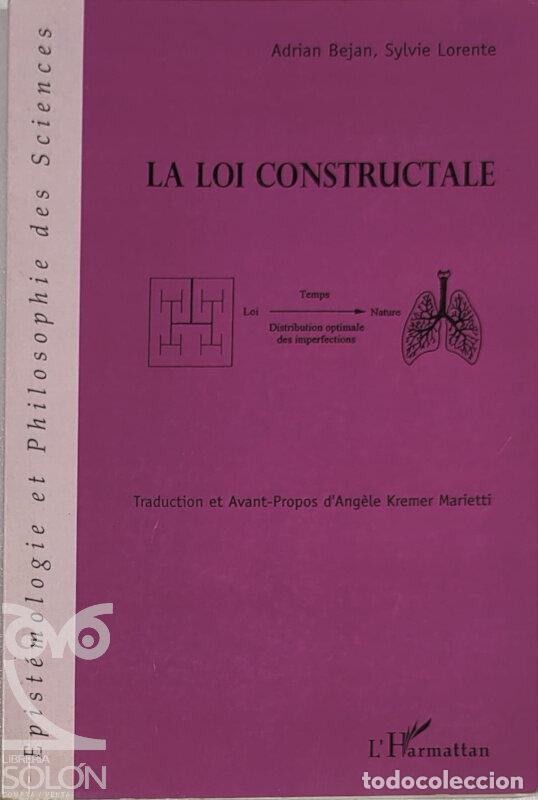 Libros: La loi constructale (French Edition) - Adrian Bejan/Sylvie Lorente - Foto 1