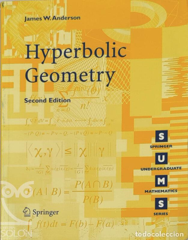 Libros: Hyperbolic Geometry - James W. Anderson - Foto 1