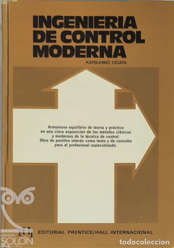 Libros: Ingenier&iacute;a de Control Moderna - Katsuhiko Ogata - Foto 1