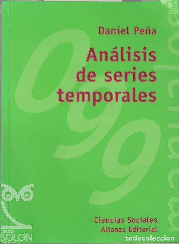 Libros: An&aacute;lisis de series temporales - Daniel Pe&ntilde;a - Foto 1