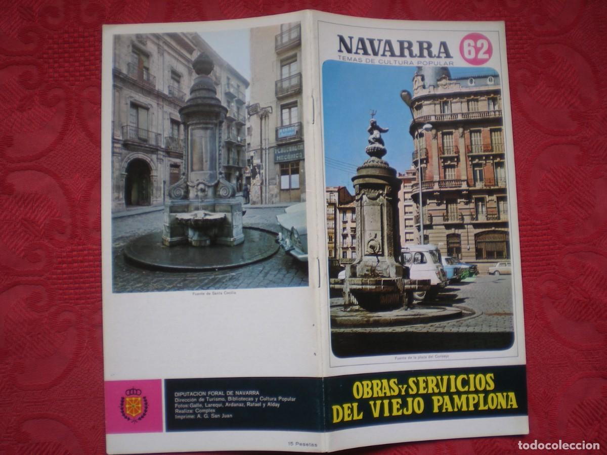 Livros em segunda m&atilde;o: NAVARRA TEMAS DE CULTURA POPULAR 62. OBRAS Y SERVICIOS DEL VIEJO PAMPLONA.