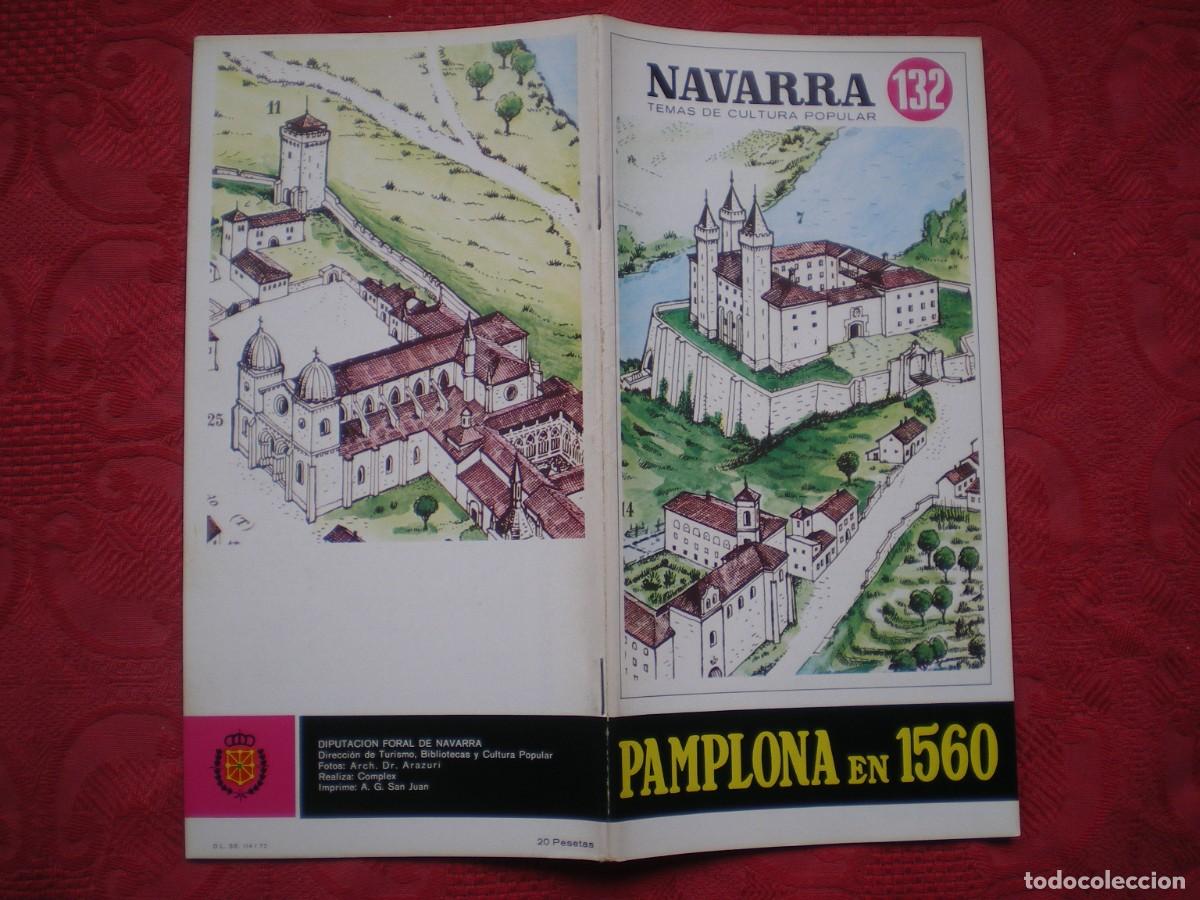 Libros: NAVARRA TEMAS DE CULTURA POPULAR 132. PAMPLONA EN 1560.