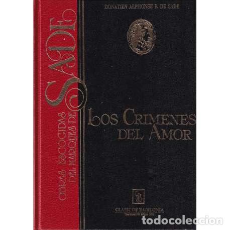Libros: Los cr&iacute;menes del amor. Novelas cortas - Marqu&eacute;s de Sade - Foto 1