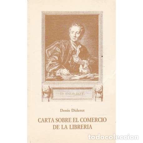 Libros: Carta sobre el comercio de la librer&iacute;a - Denis Diderot - Foto 1