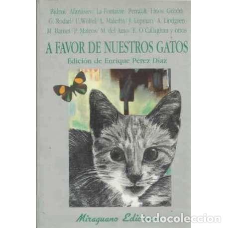 Libros: A favor de nuestros gatos - VV. AA. - Foto 1