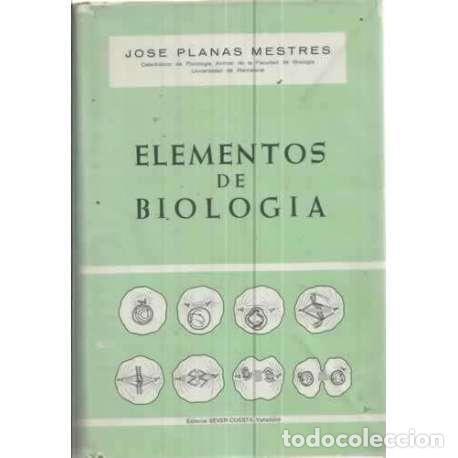 Libros: ELEMENTOS DE BIOLOG&Iacute;A - Planas Mestres, Jos&eacute; - Foto 1