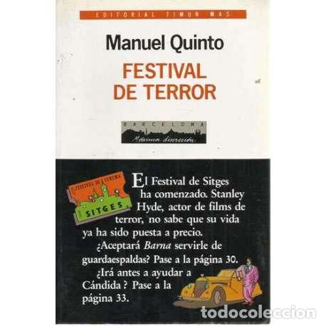Libros: Festival de terror - Quinto, Manuel - Foto 1