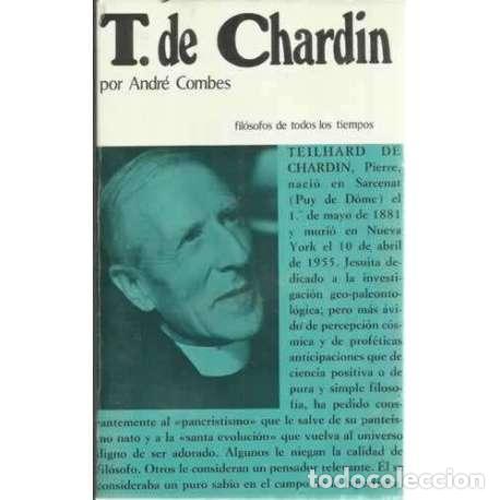 Libros: T. DE CHARDIN - Combes, Andre - Foto 1