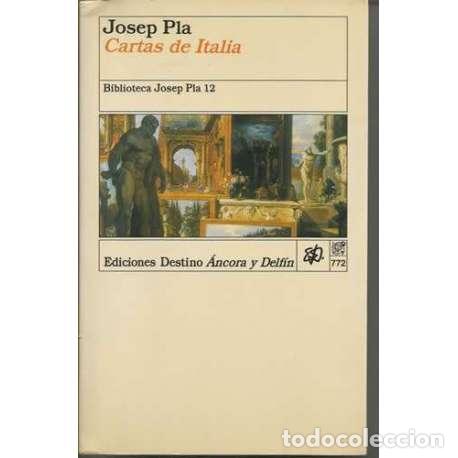 Libros: Cartas de Italia - Josep Pla - Foto 1