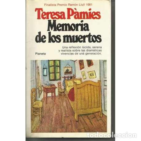 Libros: Memoria de los muertos - Teresa P&agrave;mies - Foto 1