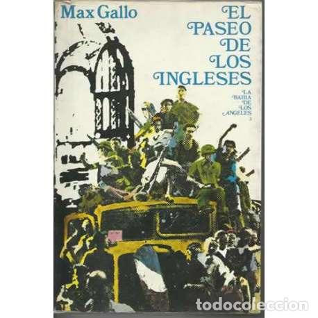 Libros: El paseo de los ingleses - Max Gallo - Foto 1