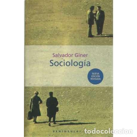 Libros: Sociolog&iacute;a - Salvador Giner - Foto 1