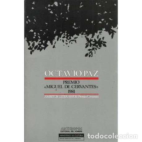 Libros: Octavio Paz. Premio Miguel de Cervantes 1981 - VV.AA - Foto 1