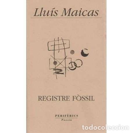 Libros: Registre f&ograve;ssil - Llu&iacute;s Maicas - Foto 1