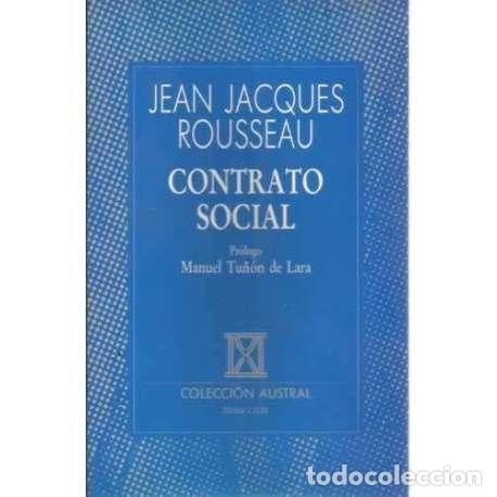 Libros: Contrato social - Rousseau, Jean Jacques - Foto 1