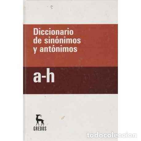 Libri di seconda mano: Diccionario de sin&oacute;nimos y ant&oacute;nimos. 2 tomos - VV. AA.