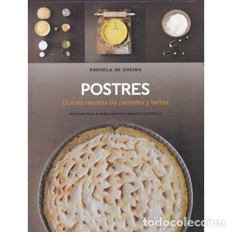 Libros: Postres. Dulces recetas de pasteles y tartas - VV. AA. - Foto 1