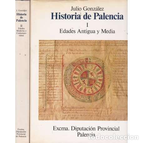 Libros: Historia de Palencia. 2 Tomos - Gonz&aacute;lez, Julio - Foto 1