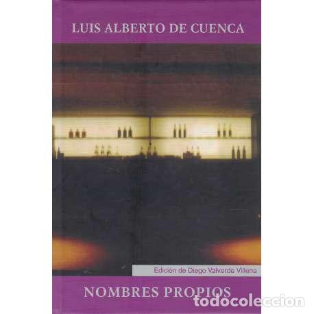 Libros: Nombres propios - de Cuenca, Luis Alberto - Foto 1