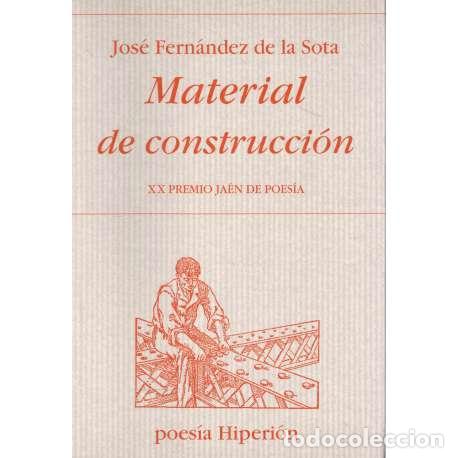 Libros: Material de construcci&oacute;n - Fern&aacute;ndez de la Sota, Jos&eacute; - Foto 1