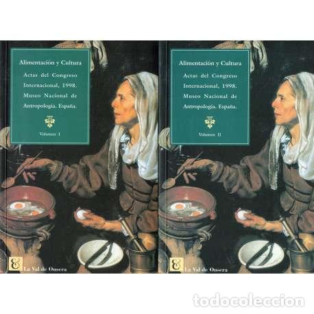 Libros: Alimentaci&oacute;n y cultura. 2 Tomos - VV. AA. - Foto 1