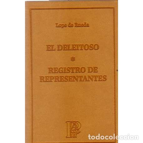Libros: El deleitoso / Registro de representantes - Lope de Rueda - Foto 1