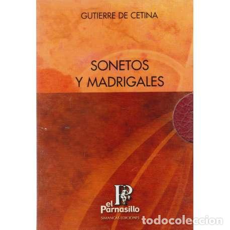 Libros: Sonetos y madrigales - Guiterre de cetina - Foto 1