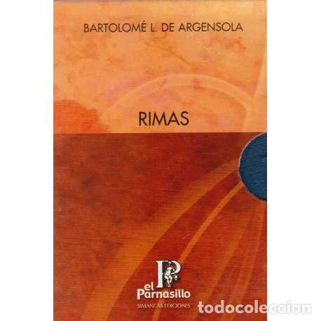 Libros: Rimas - Bartolom&eacute; de Argensola - Foto 1