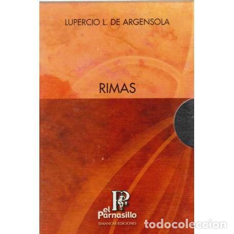 Libros: Rimas - Luperico L. de Argensola - Foto 1