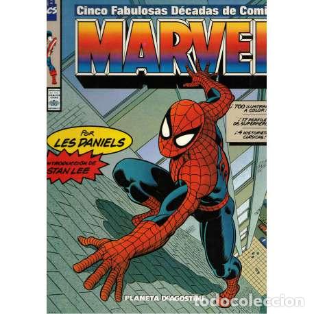 Libros: Cinco fabulosas d&eacute;cadas de c&oacute;mics Marvel - Daniels, Les - Foto 1