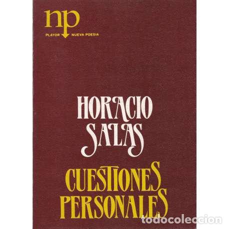 Libros: Cuestiones personales - Salas, Horacio - Foto 1