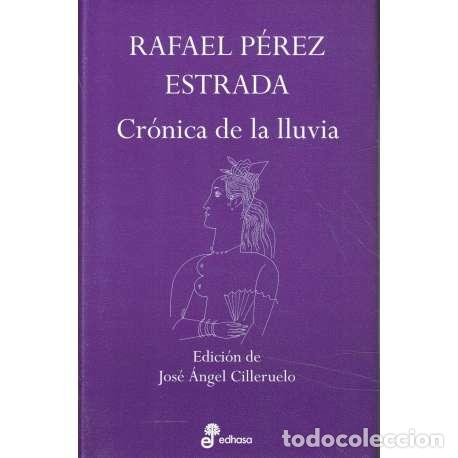 Libros: Cr&oacute;nica de la lluvia - Rafael P&eacute;rez Estrada - Foto 1