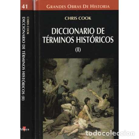 Libros: Diccionario de t&eacute;rminos hist&oacute;ricos. 2 Tomos - Chris Cook - Foto 1